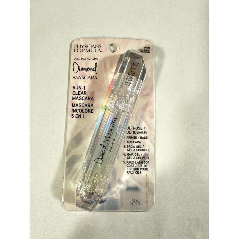 Physicians Formula Mineral Wear Diamond Mascara in Clear Diamond.